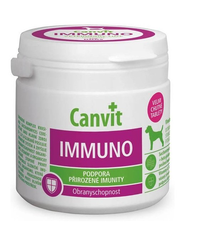 CANVIT Immuno For Dogs Supliment pentru sustinerea sistemului imunitar la caini 100g