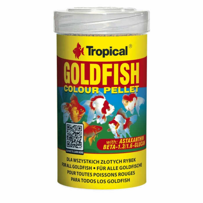 GOLDFISH COLOUR PELLET Tropical Fish, 100ml 36g