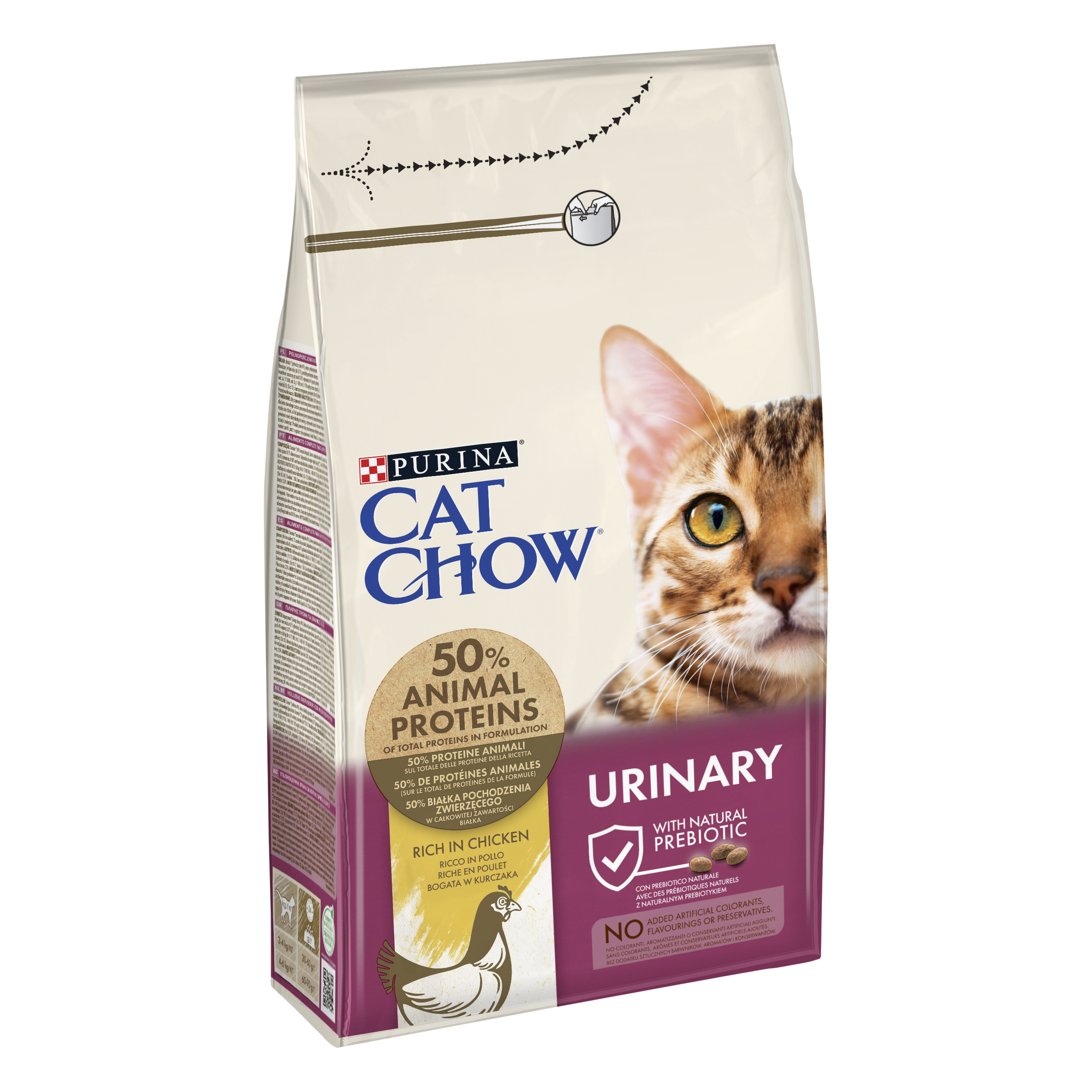 PURINA CAT CHOW Urinary Tract Health, Pui, 1.5 kg