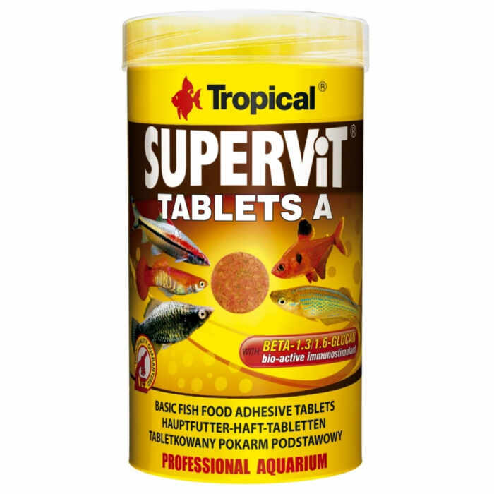 SUPERVIT tablete A, Tropical Fish,50ml, 36g