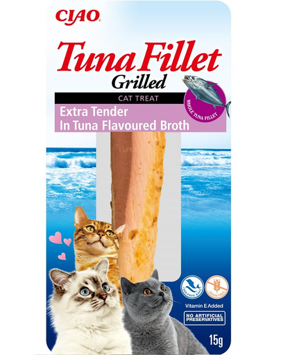 INABA Tuna fillet extra tender in tuna broth 15g file de ton extra fin in sos