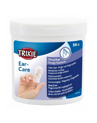 TRIXIE Ear Care tampoane degete pentru curatare urechi caini si pisici