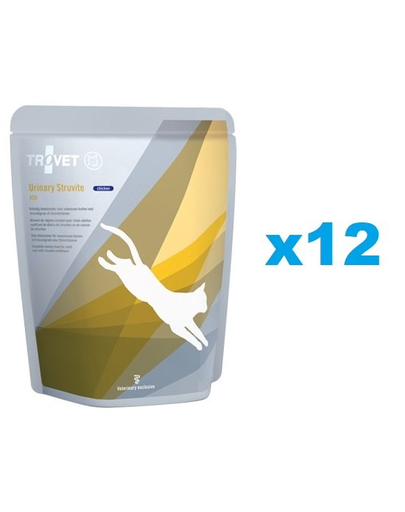 TROVET Urinary Struvite Chicken ASD Hrana umeda pisici cu afectiuni urinare 12x85 g