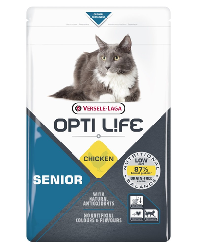 VERSELE-LAGA Opti Life Cat Senior Chicken 1 kg hrana cu pui, pisici senior