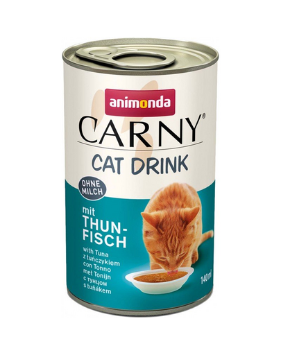 ANIMONDA Carny Cat Drink with Tuna 140 ml Supa cu ton pentru pisica