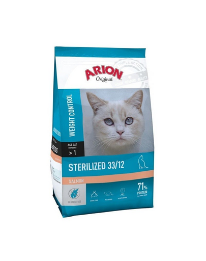 ARION Original Cat Sterilized Salmon 7,5 kg