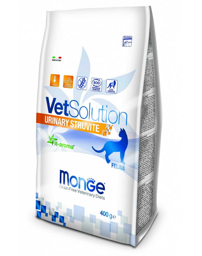 MONGE Vet Solution Cat Urinary Struvite 1,5 kg hrana pisici pentru dizolvare pietre struvit