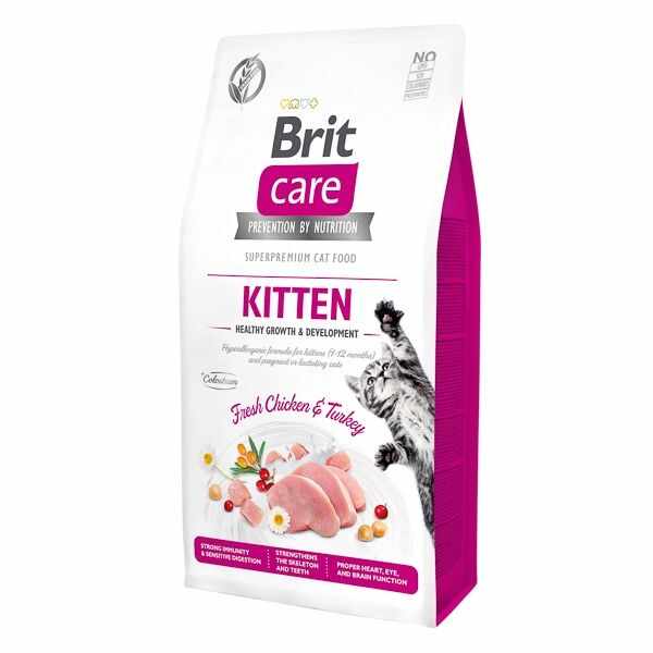 Brit Care Cat GF Kitten Healthy Growth and Development, 7 kg