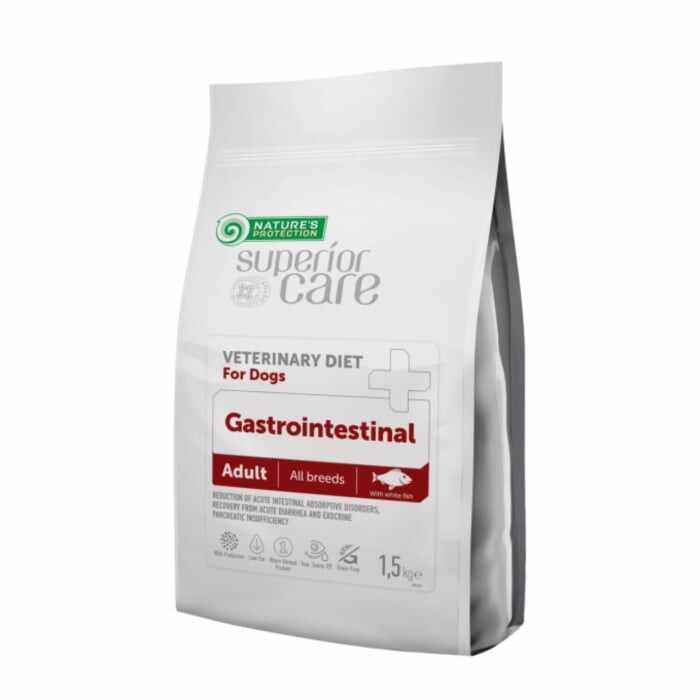 Nature s Protection Veterinary Diet Gastrointestinal White Fish Adult All Breeds 1.5 kg
