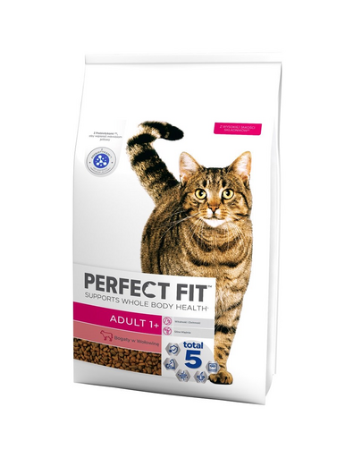 PERFECT FIT Adult 1+ Bogata Hrana uscata completa pisici adulte, cu vita 7 kg