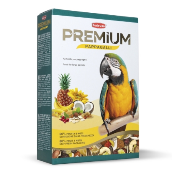 Hrana pentru papagali Padovan Premium Pappagalli M 500g