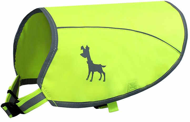 ALCOTT Vestă Visibility pentru câini, neon galben
