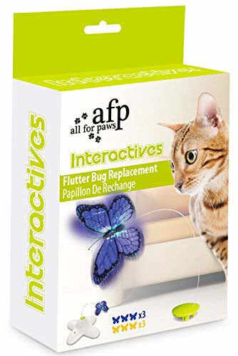 ALL FOR PAWS Interactive Rezervă cu 6 fluturi pt jucărie pentru pisici Fluture