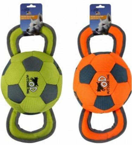 ALL FOR PAWS Outdoor Jucărie pentru câini Ballistic Handle Ball , diverse culori
