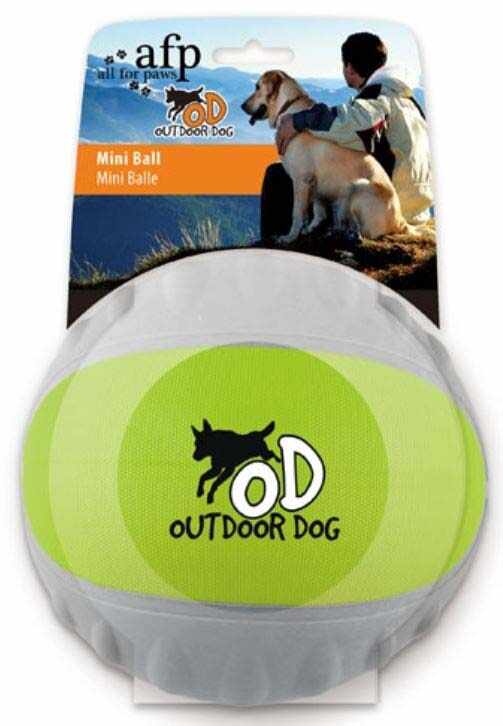 ALL FOR PAWS Outdoor Jucărie pentru câini Mini Ball 10cm, Verde