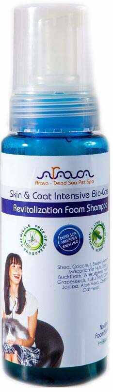 ARAVA Revitalization No-Rinse, şampon-spumă revitalizant pentru pisici, 250 ml