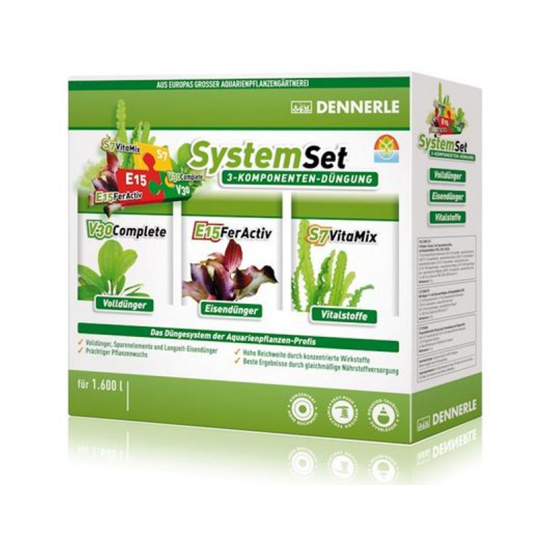 Fertilizant pentru plante Dennerle Perfect Plant System Set - 1600L