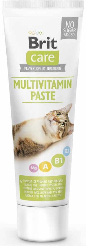 BRIT CARE Pastă pentru pisici, cu Multivitamine 100g