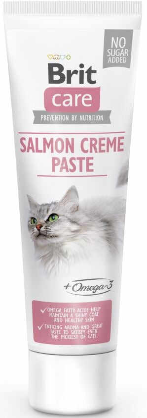 BRIT CARE Pastă pentru pisici, cu Somon 100g