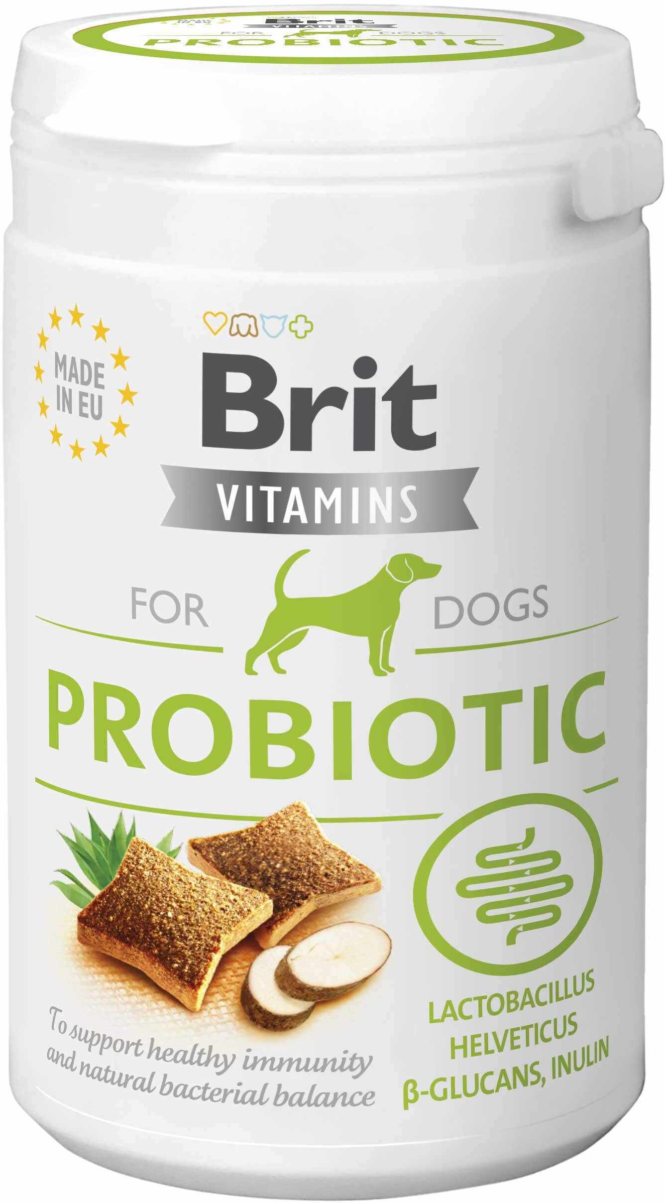 BRIT Vitamins Probiotic, recompensă funcţională semi-umedă pentru câini 150g