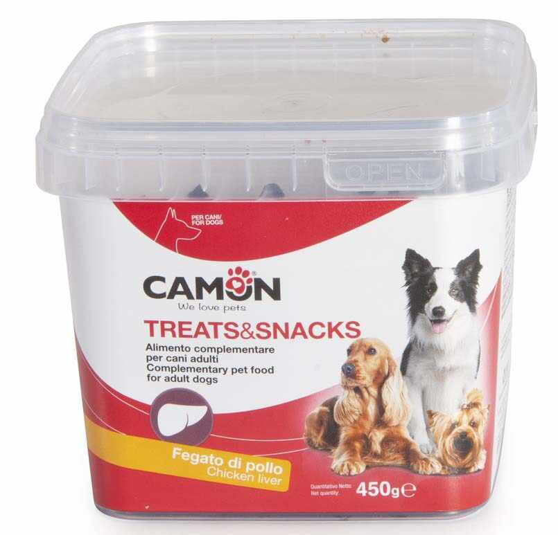 CAMON Recompense câini Snackbox cu ficat, 450g