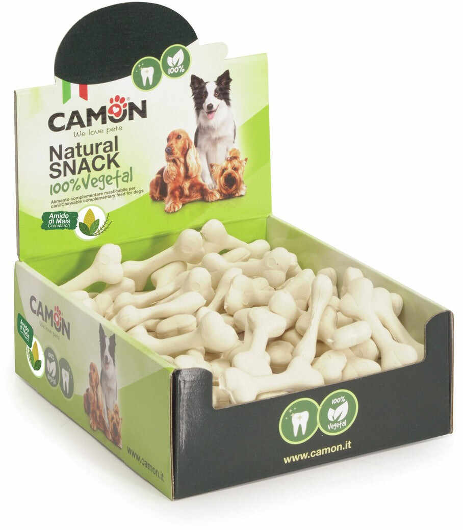 CAMON VegieSnack Recompense pentru câini Dental Bones 7cm