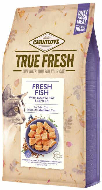 CARNILOVE True Fresh, cu Peşte, fără cereale şi cartofi