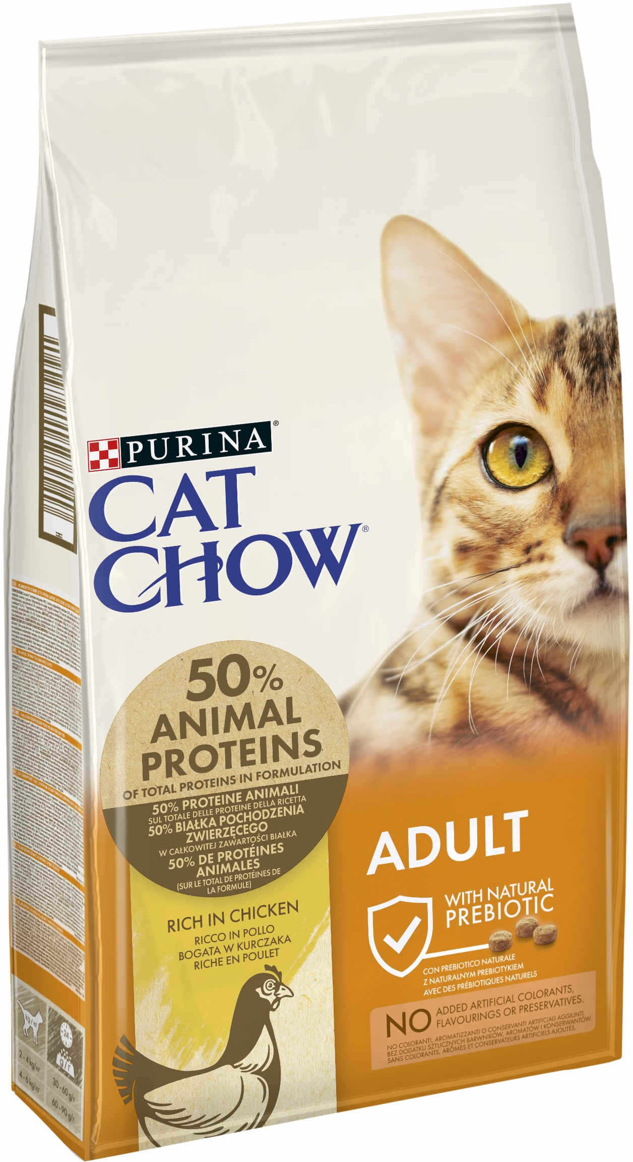 CAT CHOW Hrană uscată pentru pisici Adulte, cu Pui
