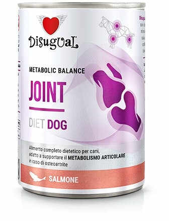 DISUGUAL Joint conservă pentru câini, cu carne de somon 400g