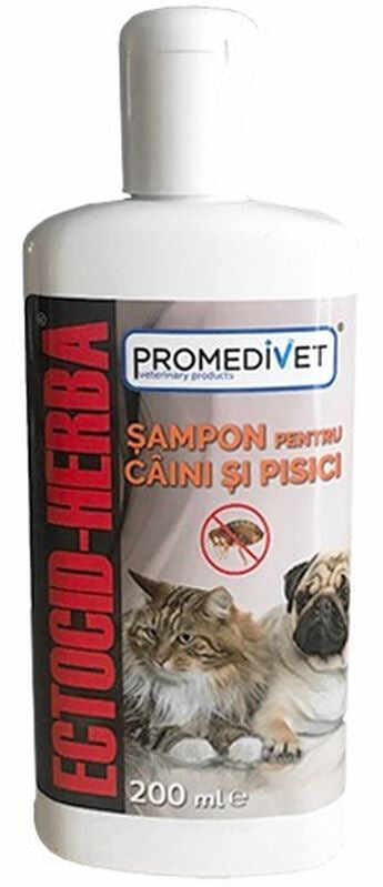 ECTOCID Herba (Promedivet) Şampon pentru câini, pisici 200ml