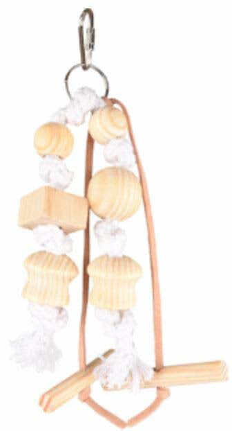 FLAMINGO Jucărie din lemn pentru colivie nimfă Appi Sticks, 22cm