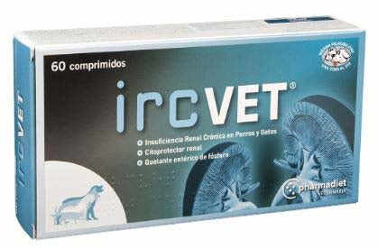 IRC-VET Supliment nutriţional pentru insuficienţă renală câini şi pisici, 60 tbl