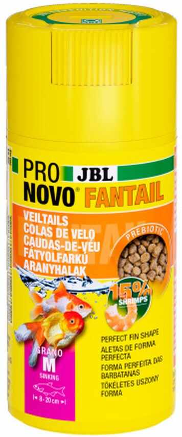 JBL ProNovo Fantail Grano M, Hrană pentru peşti aurii