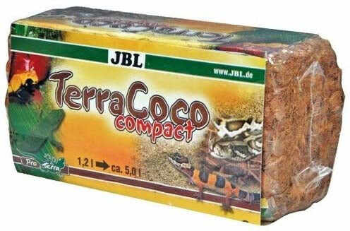JBL TerraCoco Compact Substrat pentru terarii, chip-suri de cocos 450g, 5 l
