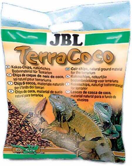 JBL TerraCoco Substrat pentru toate tipurile de terarii, chips-uri de cocos 5 l