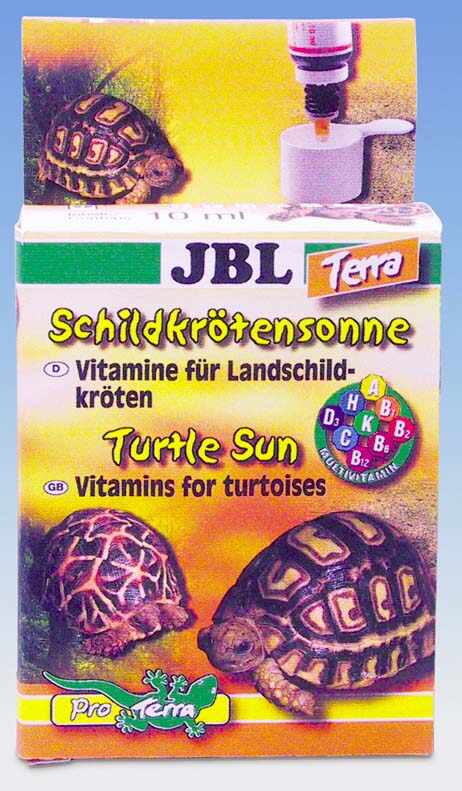 JBL Turtle Sun Terra - Multivitamine pentru broaşte ţestoase 10ml