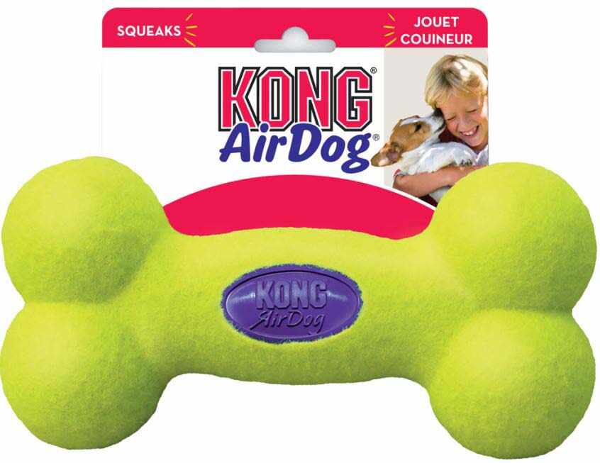 KONG Jucărie pentru câini Air Squeaker Bone