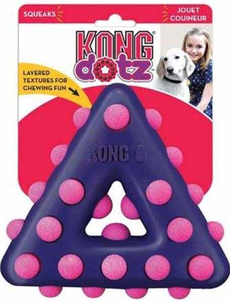 KONG Jucărie pentru câini Dotz Triangle