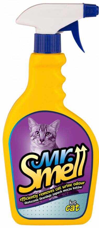 MR. SMELL Cat Spray pentru îndepărtarea mirosului de urină a pisicilor 500m