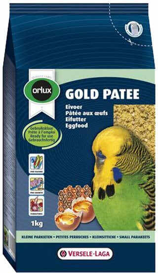 ORLUX Gold Pate Hrană umedă cu ou pentru peruşi 250g