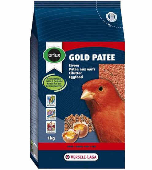 ORLUX Gold Patee Red Hrană pe bază de ou pentru canari 250g