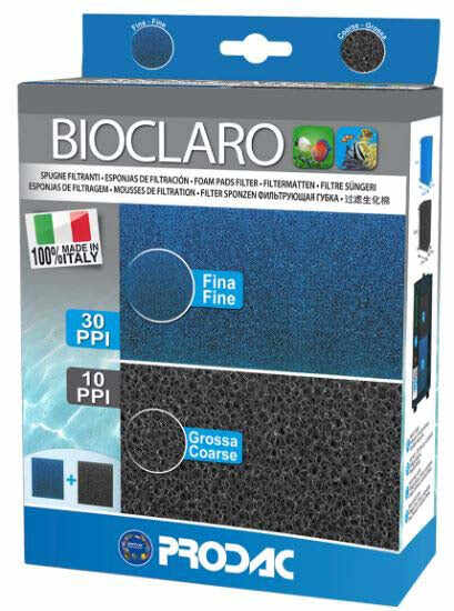 PRODAC Bioclaro Material pentru filtrare, burete 2 bucăţi 33x20x6,5cm