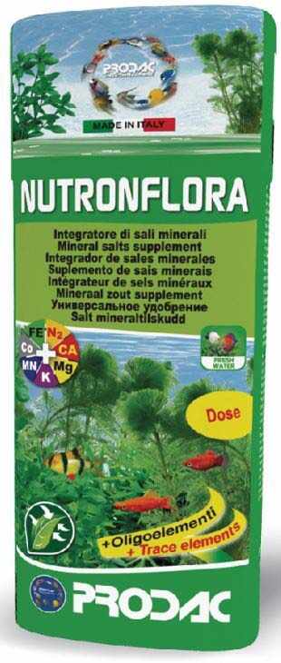PRODAC Nutronflora Supliment de săruri minerale pentru plantele din acvarii