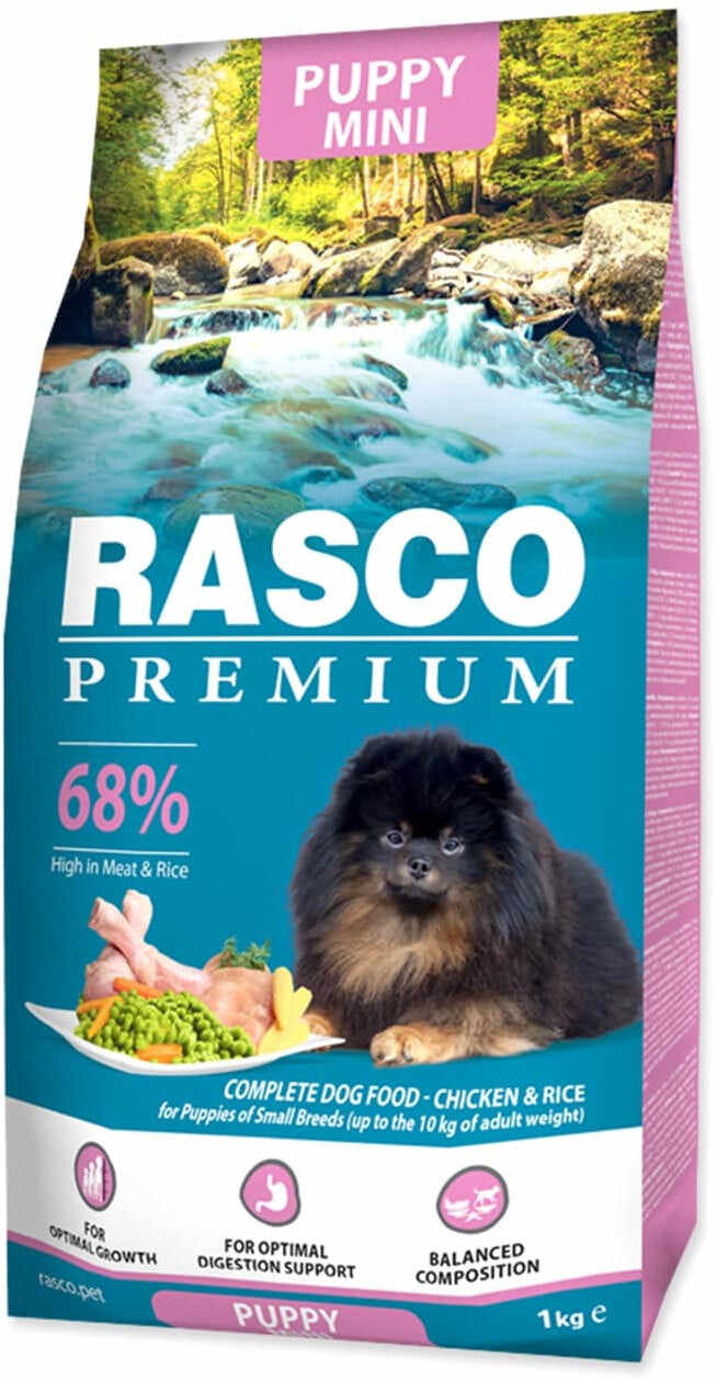 RASCO Premium PUPPY Mini, cu Pui şi Orez