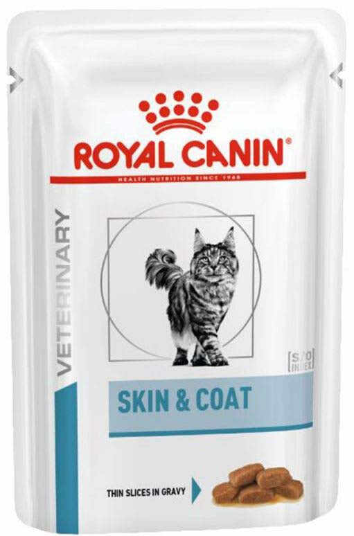 ROYAL CANIN VCN Skin&Coat Plic hrană umedă pentru pisici 85g