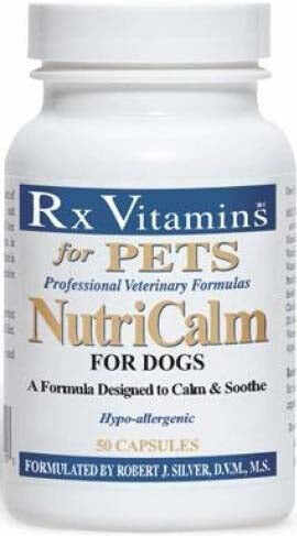 RX VITAMINS NutriCalm Supliment nutriţional pentru câini, 50 tablete