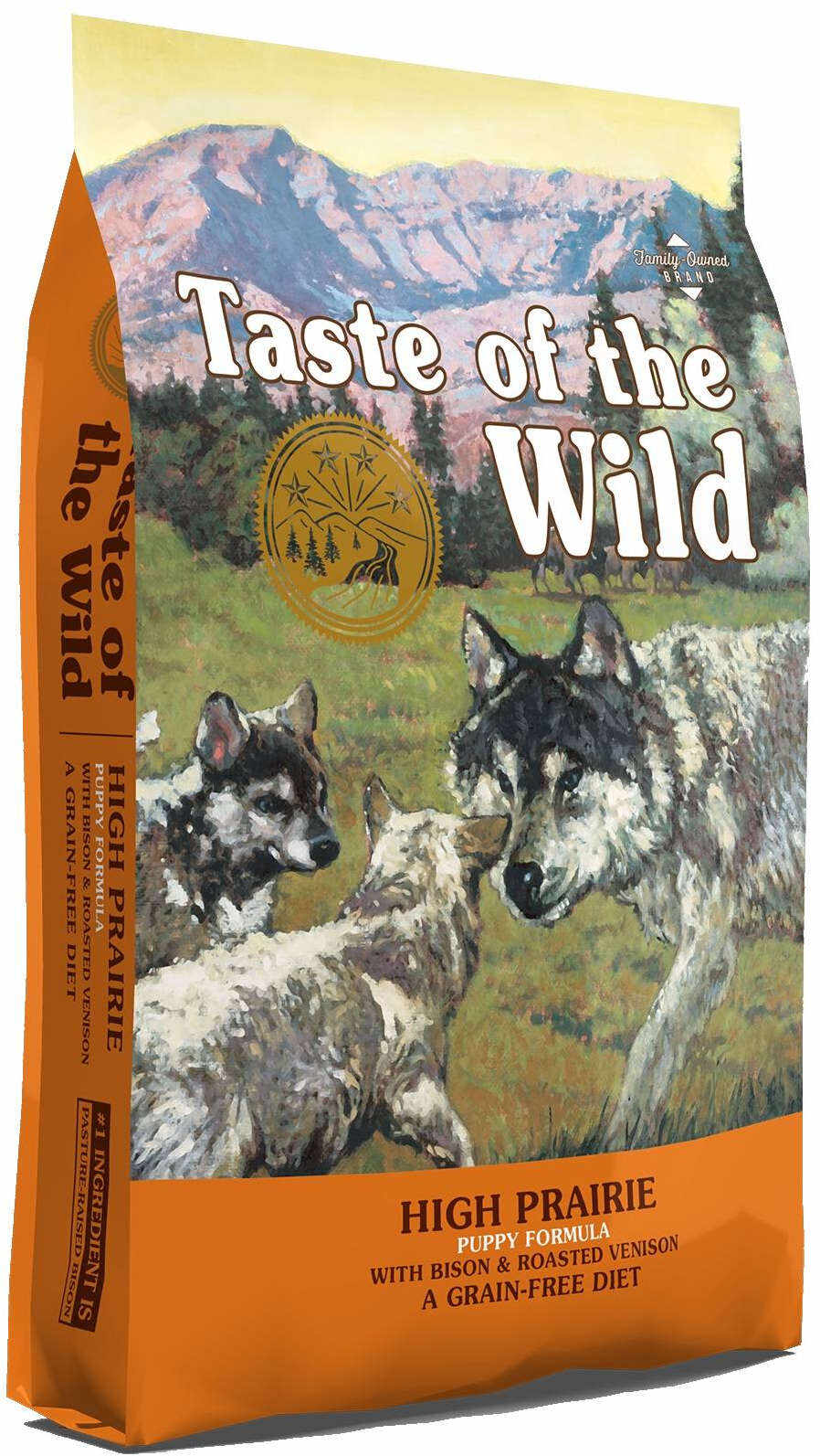 TASTE OF THE WILD High Prairie Puppy cu Bizon