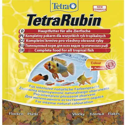 TETRA Rubin Flakes Plic hrană pentru peşti, pentru intensificarea culorii 12g