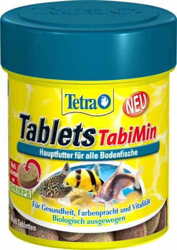 TETRA TabiMin Hrană tablete pentru peşti sanitari 120 tablete 36g