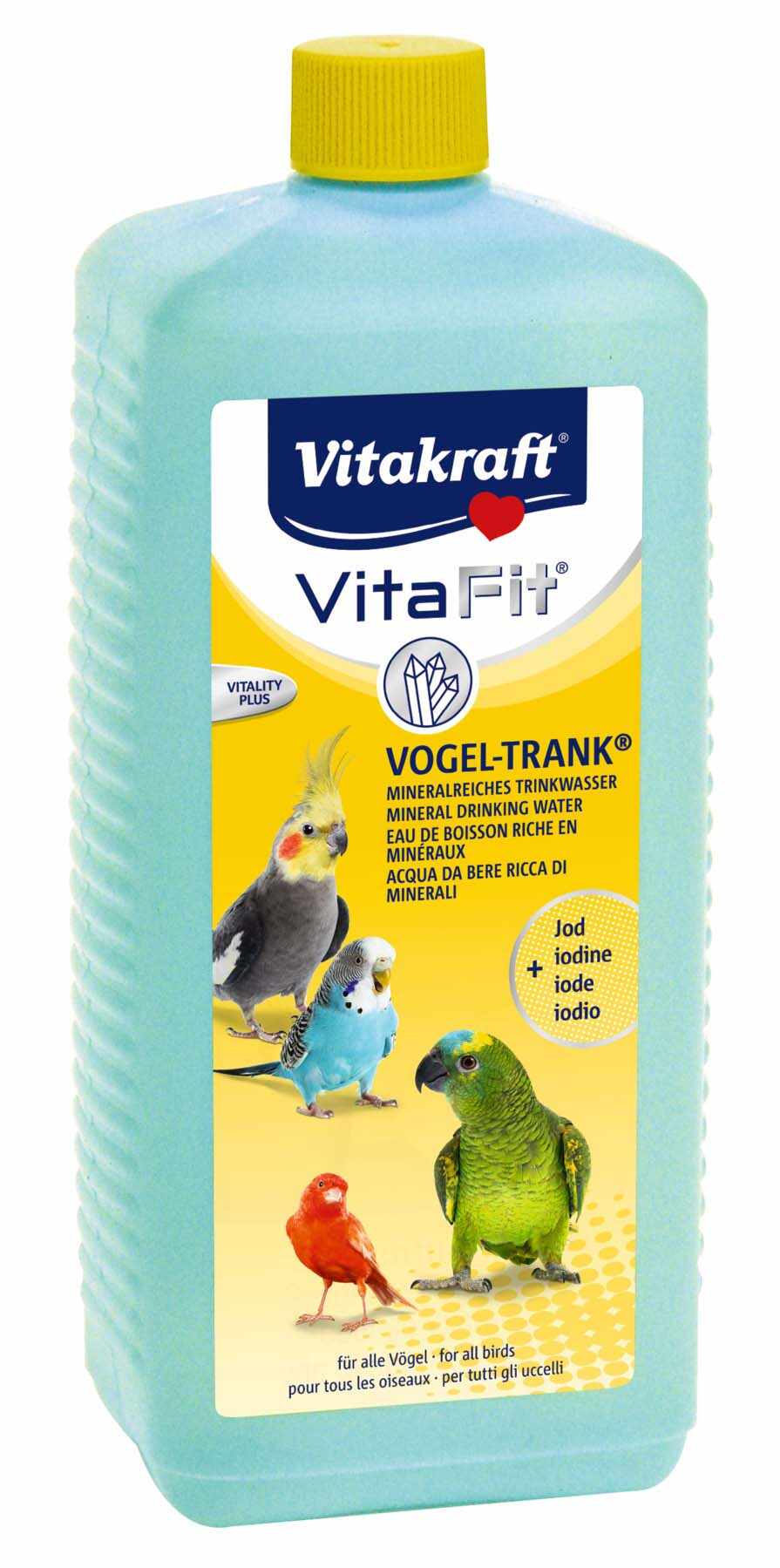 VITAKRAFT Băutură pentru păsări, cu iod şi minerale 1000ml